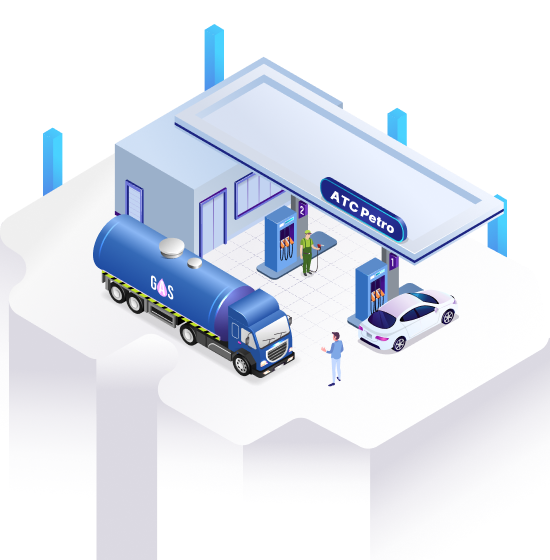 Hệ thống quản lý cửa hàng xăng dầu ATC Petro